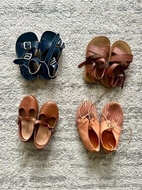 KIDS: zara & salt water shoes